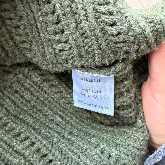 Merlette Nexilis wrap sweater - Picture 3 of 4